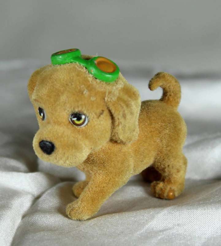 Puppy in my pocket families - mini brown fuzzy