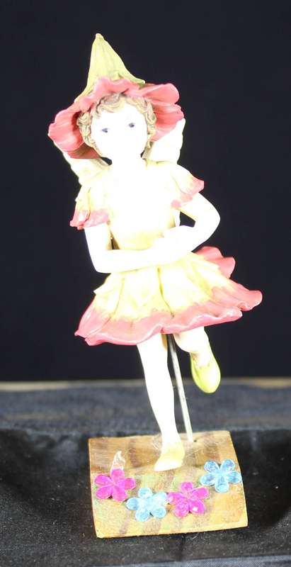 Flower fairy - white wings - standing