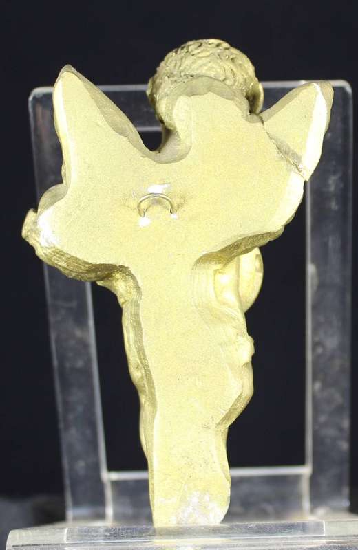 Golden angel - wall decoration - playing guitar