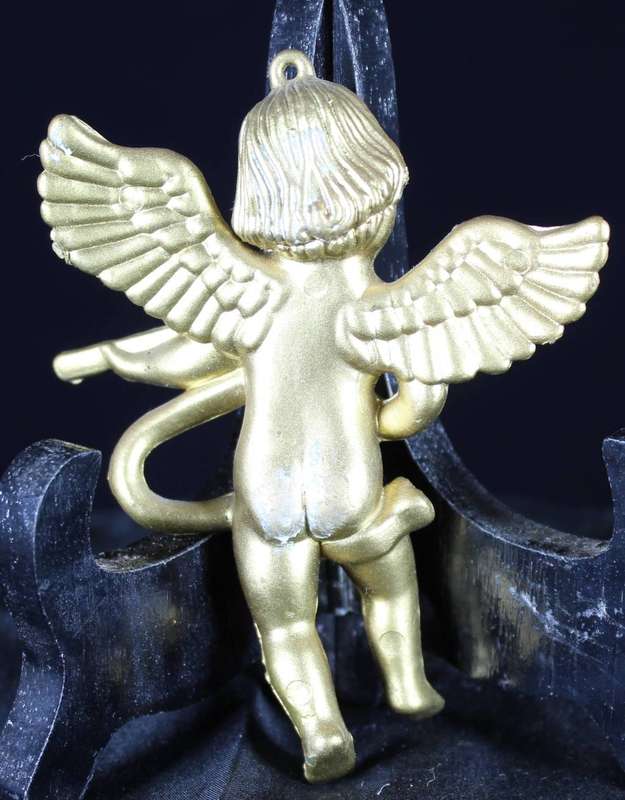 Golden angel - wall decoration - playing violin