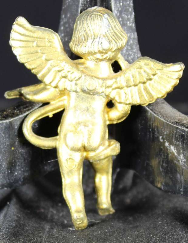 Golden angel - wall decoration - playing violin