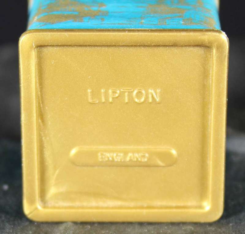 Miniature liptons jasmine tea container