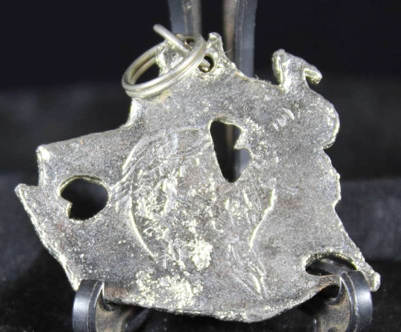 Heavy plated gallion charm