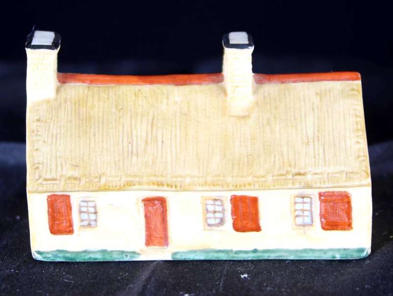 WH. Goss miniature model of burns cottage
