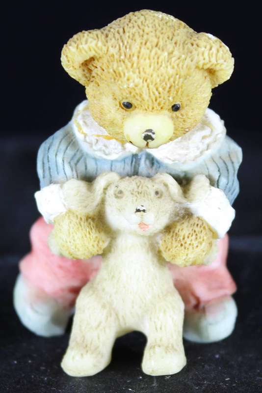 Little bear boy with teddy