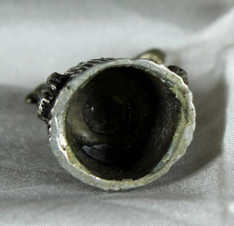 English Pewter (Pseudo) Thimble - Buck - Bid Now!!!