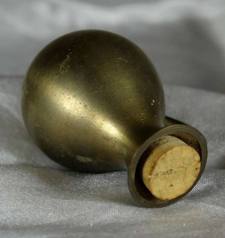 Miniature brass water jug