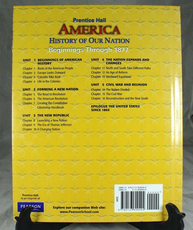 Prentice Hall - America - history of our nation