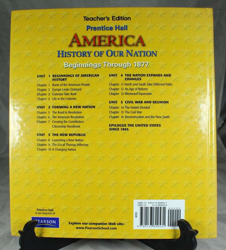 Prentice Hall - America - History of our Nation - Teachers edition - ISBN:0133699531