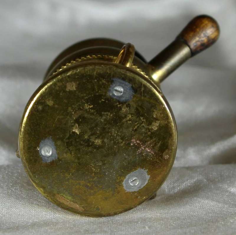 Miniature brass stand with pot