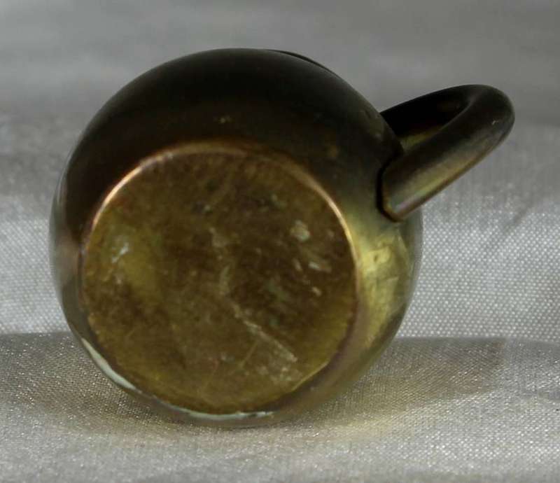 Miniature brass milk jug