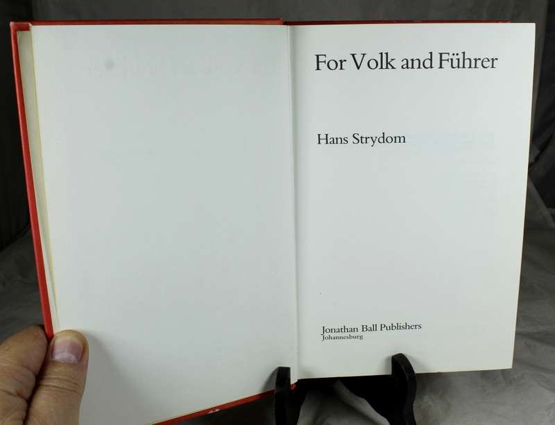 Hans Strydom - For Volk and Fuhrer - ISBN:0868500348