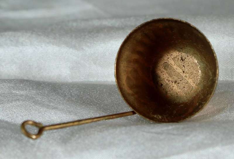 Miniature copper pot