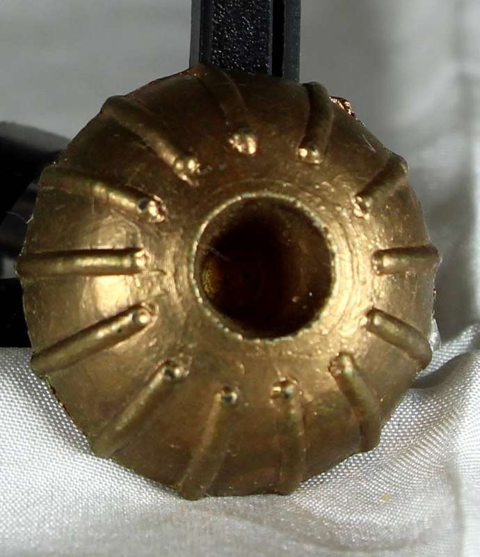 Miniature copper jelly mold