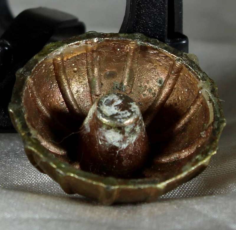 Miniature copper jelly mold