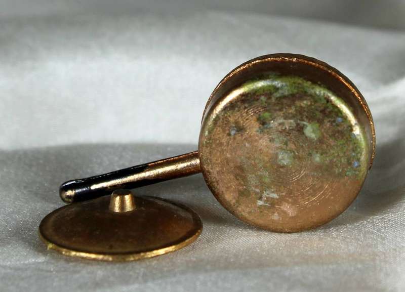 Miniature Copper - Lidded Pan
