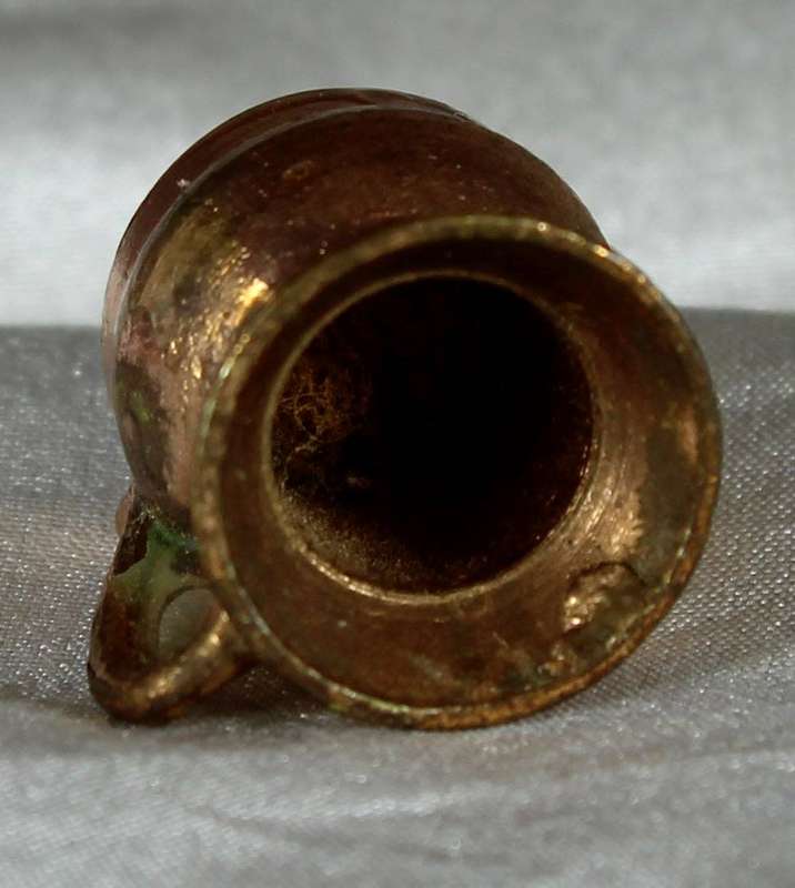 Miniature copper jug