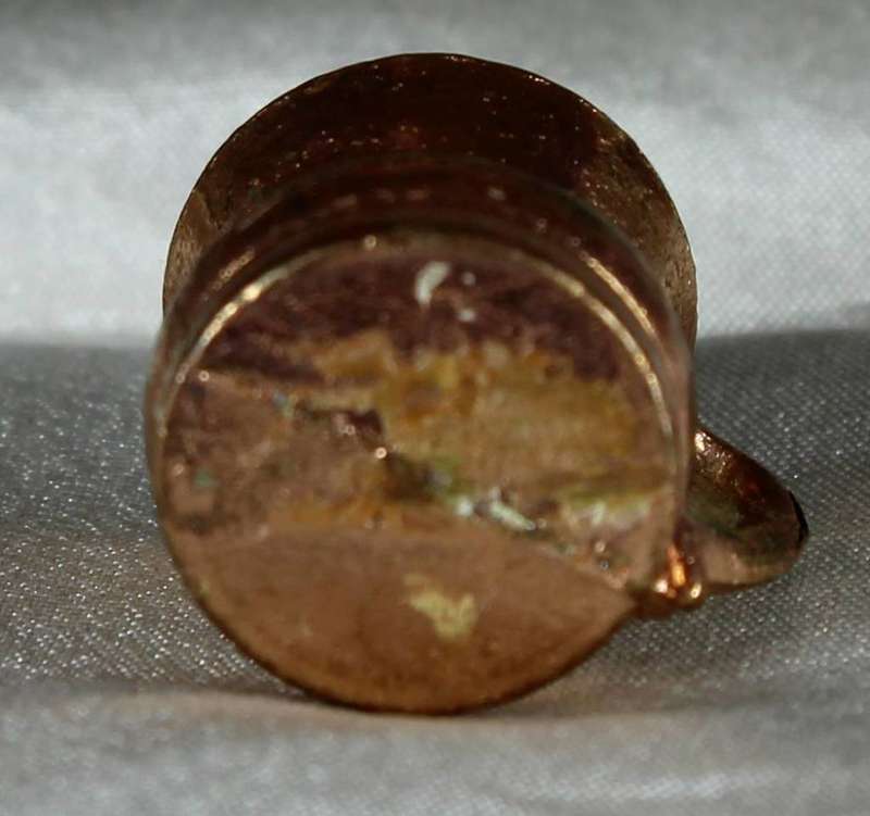 Miniature copper jug