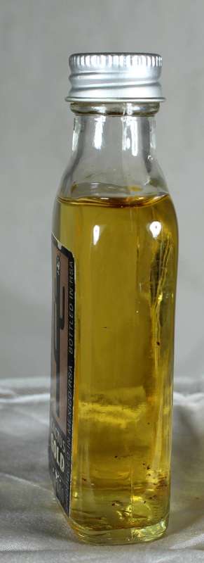 Mini liquor bottle - Cactus Gold