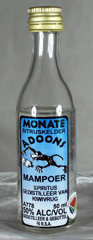 Mini liquor bottle - Monate Adoons Mampoer