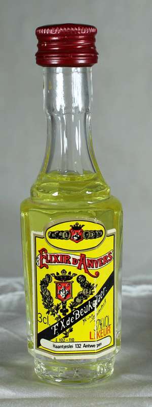 Mini liquor bottle - Elixir Anvers Likeur