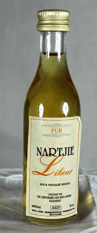 Mini liquor bottle - PUR Naartjie Likeur