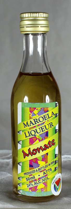 Mini liquor bottle - Monate Maroela Liqueur
