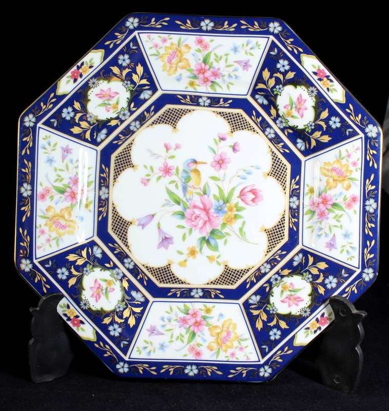 Imari Style octagonal display plate