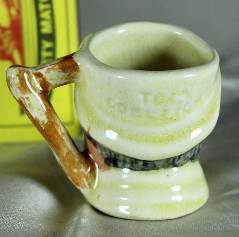 Toby Jug miniature - Lancaster - Hand painted - White hat