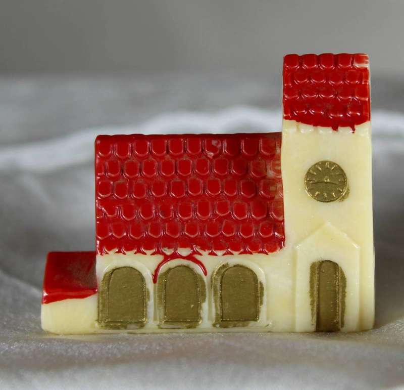 Miniature plastic church