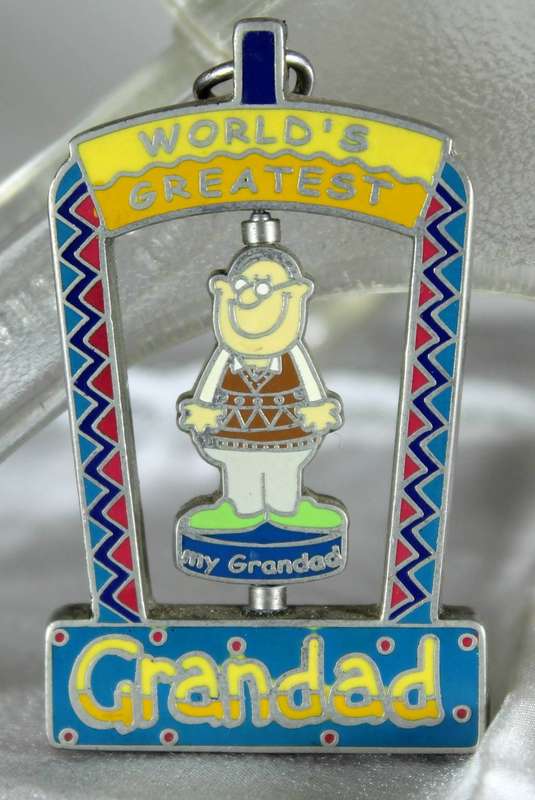 Worlds greatest grandad charm (Grandad Canturn)
