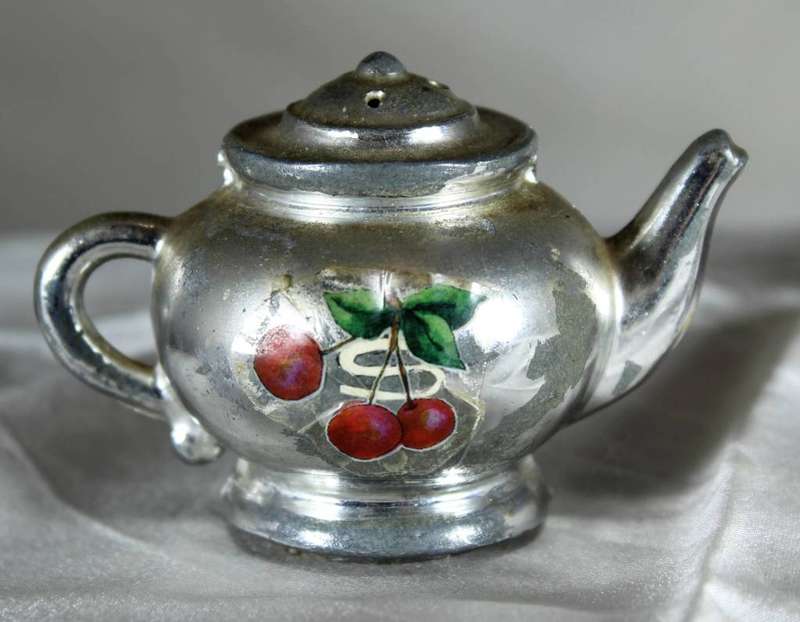 Miniature metal teapot