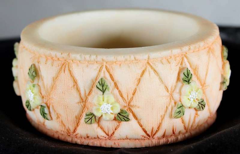 Trinket embossed bowl