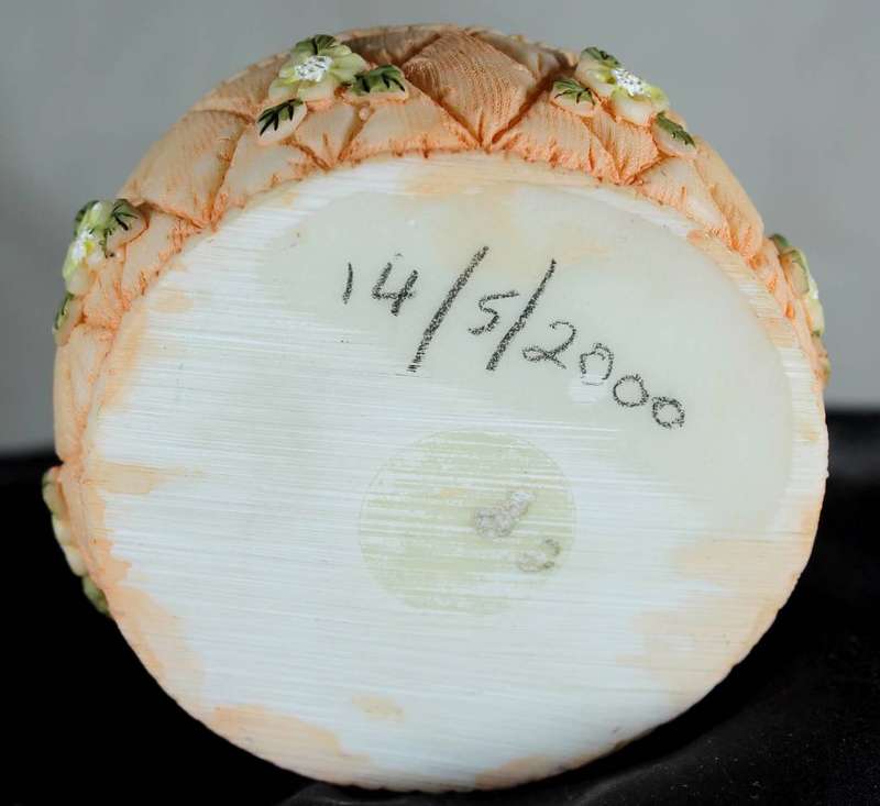 Trinket embossed bowl