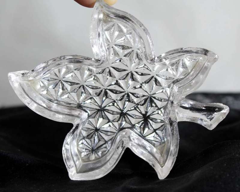 Trinket glass bowl