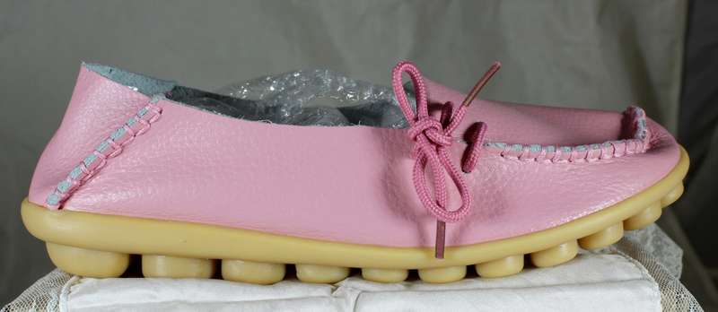 Dusty pink Moccasin style shoe - Small size 6