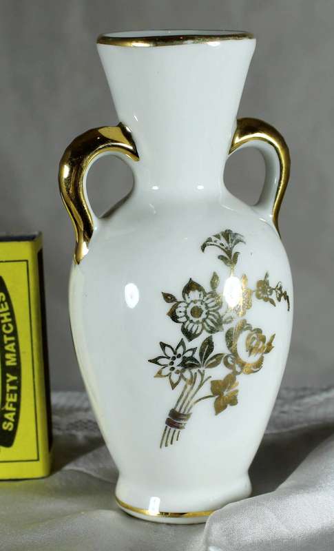 Limoges - France bud vase gold gilding