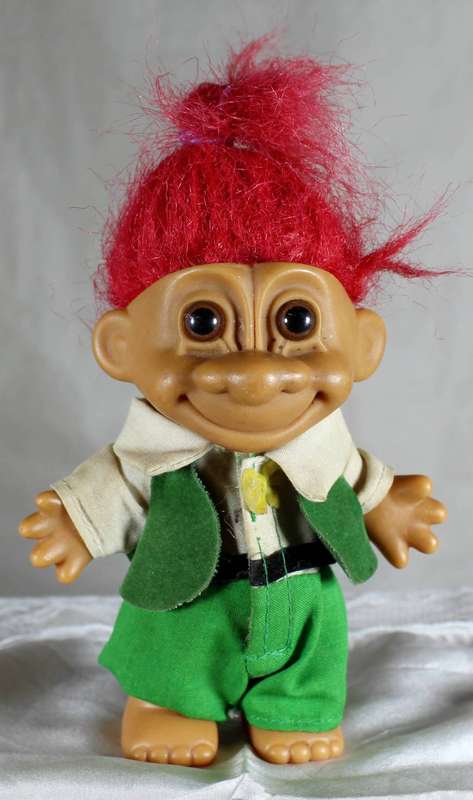 Russ Troll - St. Patrick`s with ponytail