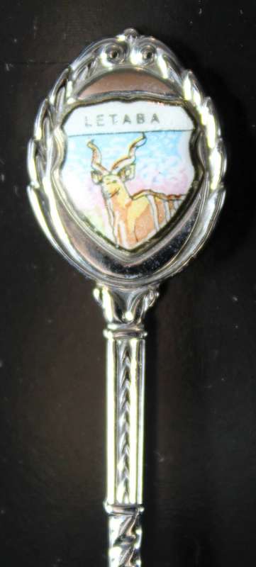 Souvenir tea spoon - Letaba