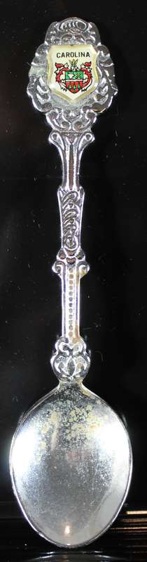 Souvenir tea spoon - Carolina
