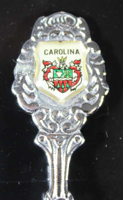 Souvenir tea spoon - Carolina