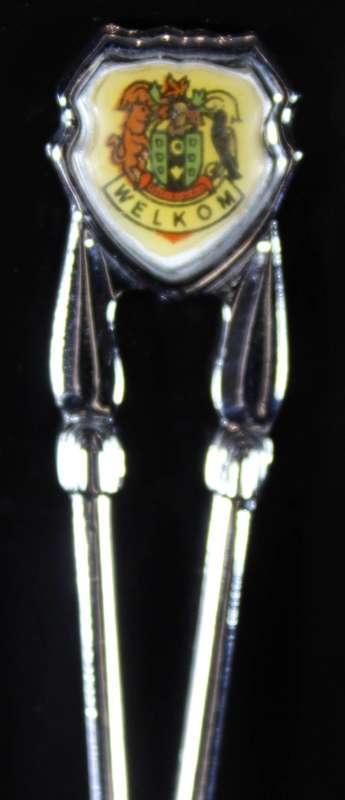 Souvenir tea spoon - Welkom