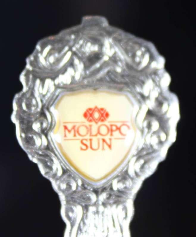 Souvenir tea spoon - Molopo Sun