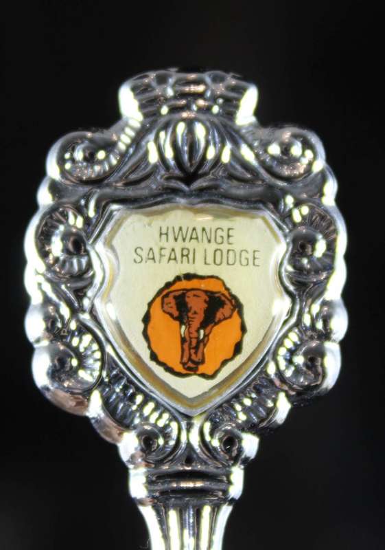Souvenir tea spoon - Hwange Safari Lodge
