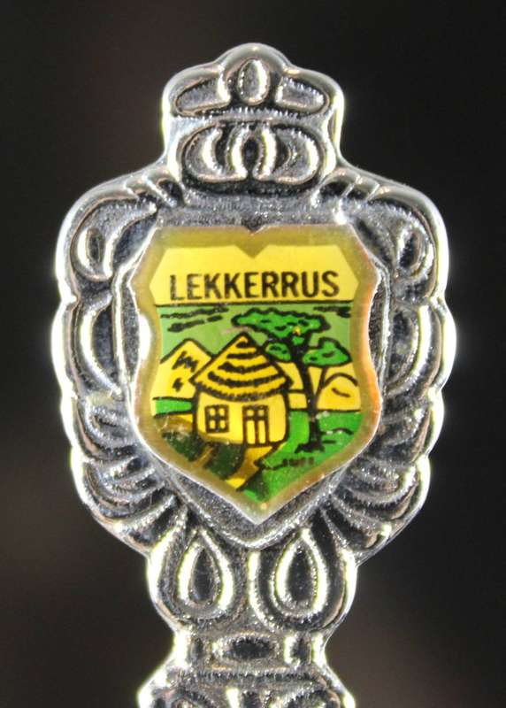 Souvenir tea spoon - Lekkerrus