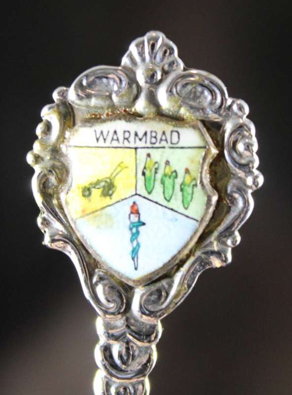 Souvenir tea spoon - Warmbad