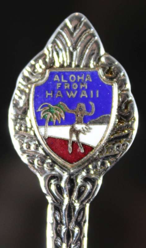 Souvenir tea spoon - Aloha from Hawaii
