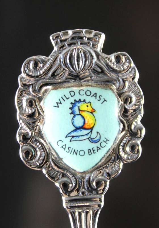 Souvenir tea spoon - Wild Coast Casino Beach