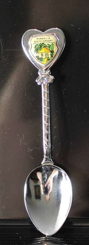 Souvenir Tea Spoon - Rondalia Buffelspoort - Beautiful!