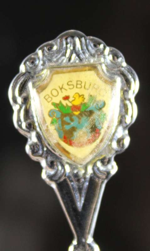 Souvenir tea spoon - Boksburg
